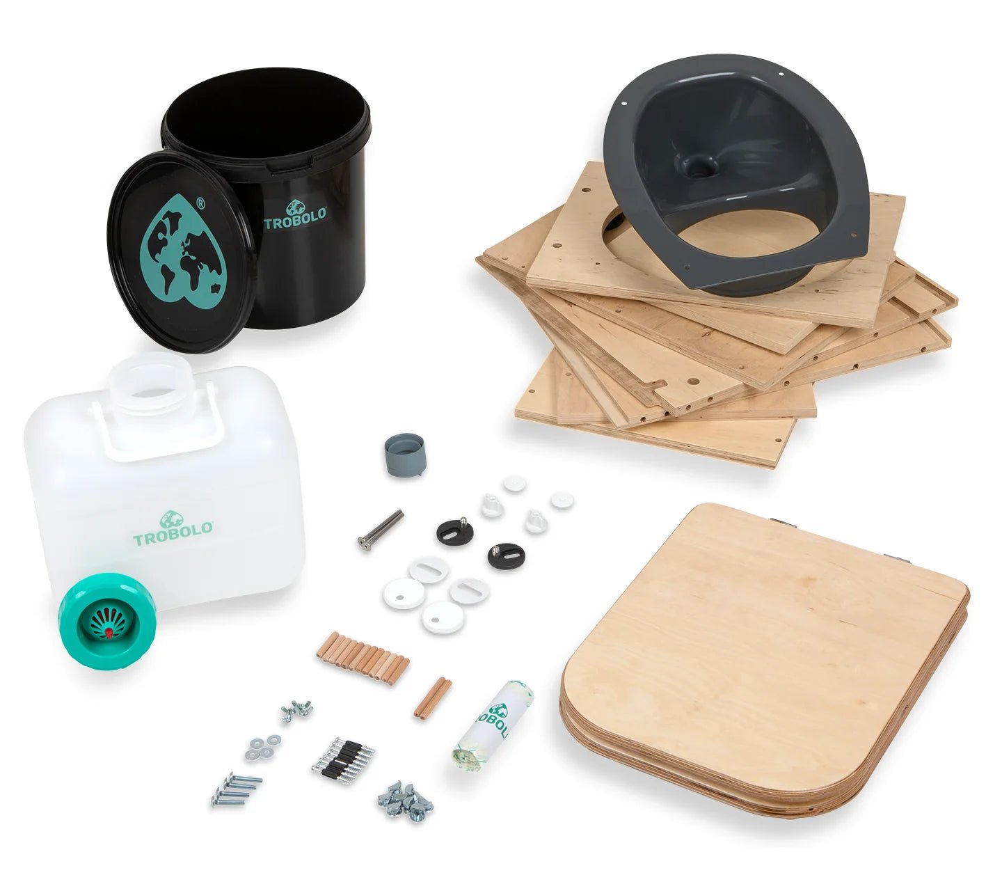  - Toilettes sèches fixes en kit - TeraBlœm - Lowreka