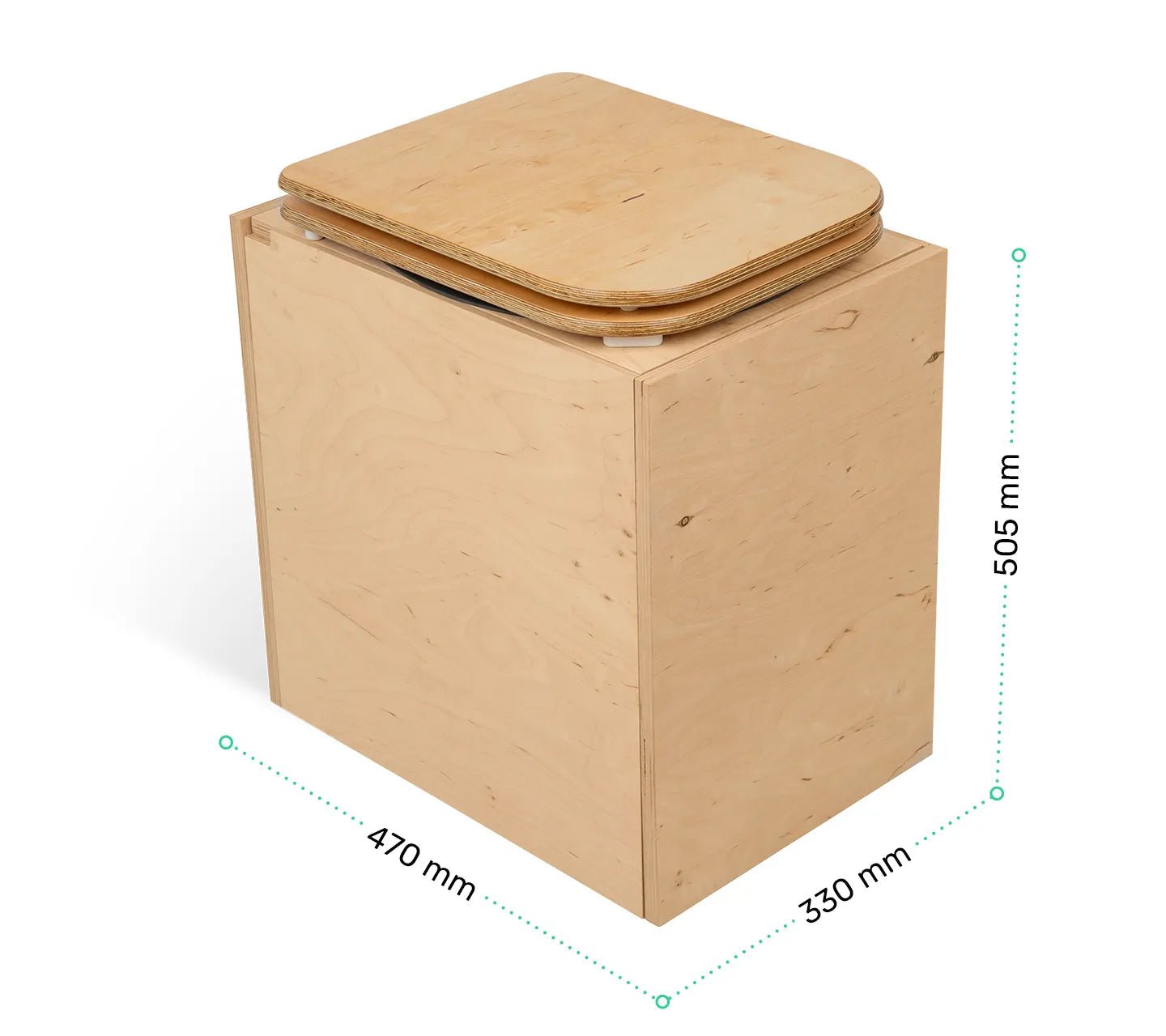  - Toilettes sèches fixes en kit - TeraBlœm Plus - Lowreka