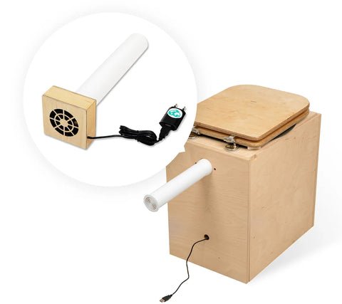  - Toilettes sèches fixes simples en kit - TeraBlœm Lite - Lowreka