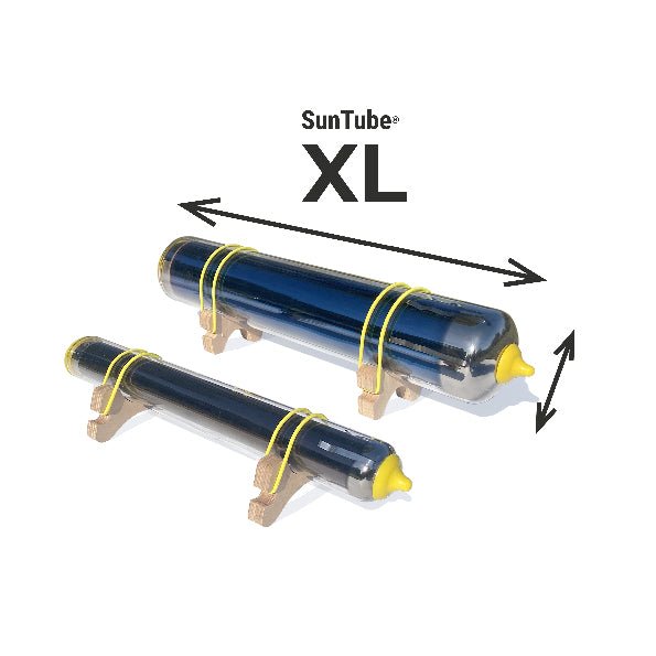 - Tube de cuisson solaire XL seul pour auto construction (4 à 8 personnes) - Lowreka