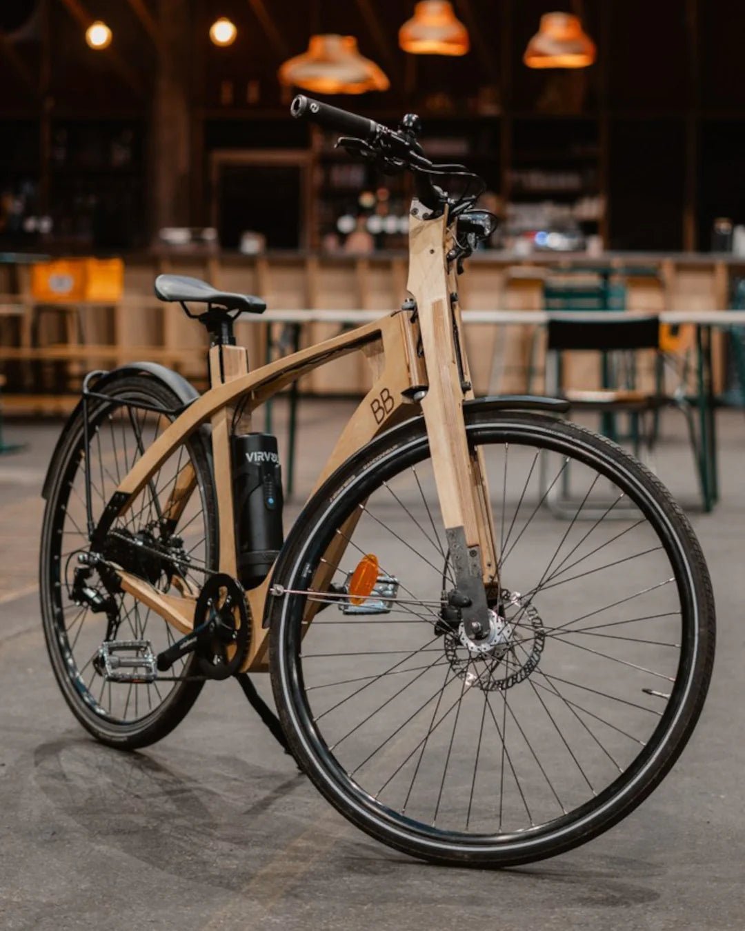  - Vélo en bois - Modèle électrique - Lowreka