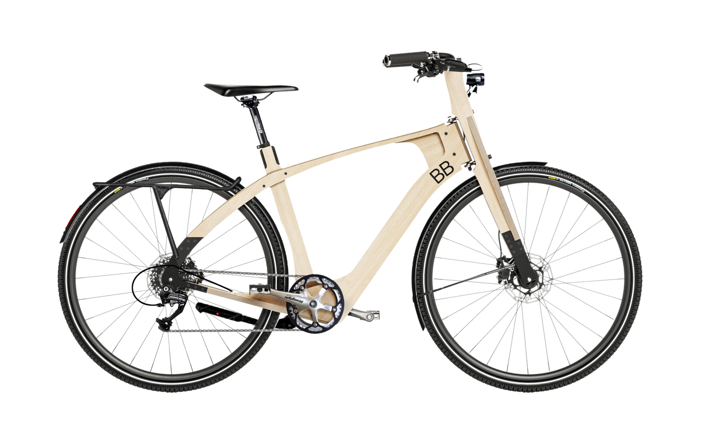  - Vélo en bois - Modèle vélotaf - Lowreka