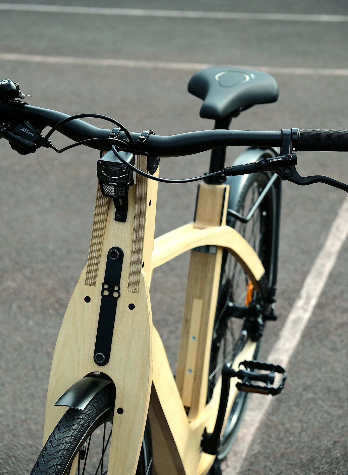  - Vélo en bois - Modèle vélotaf - Lowreka