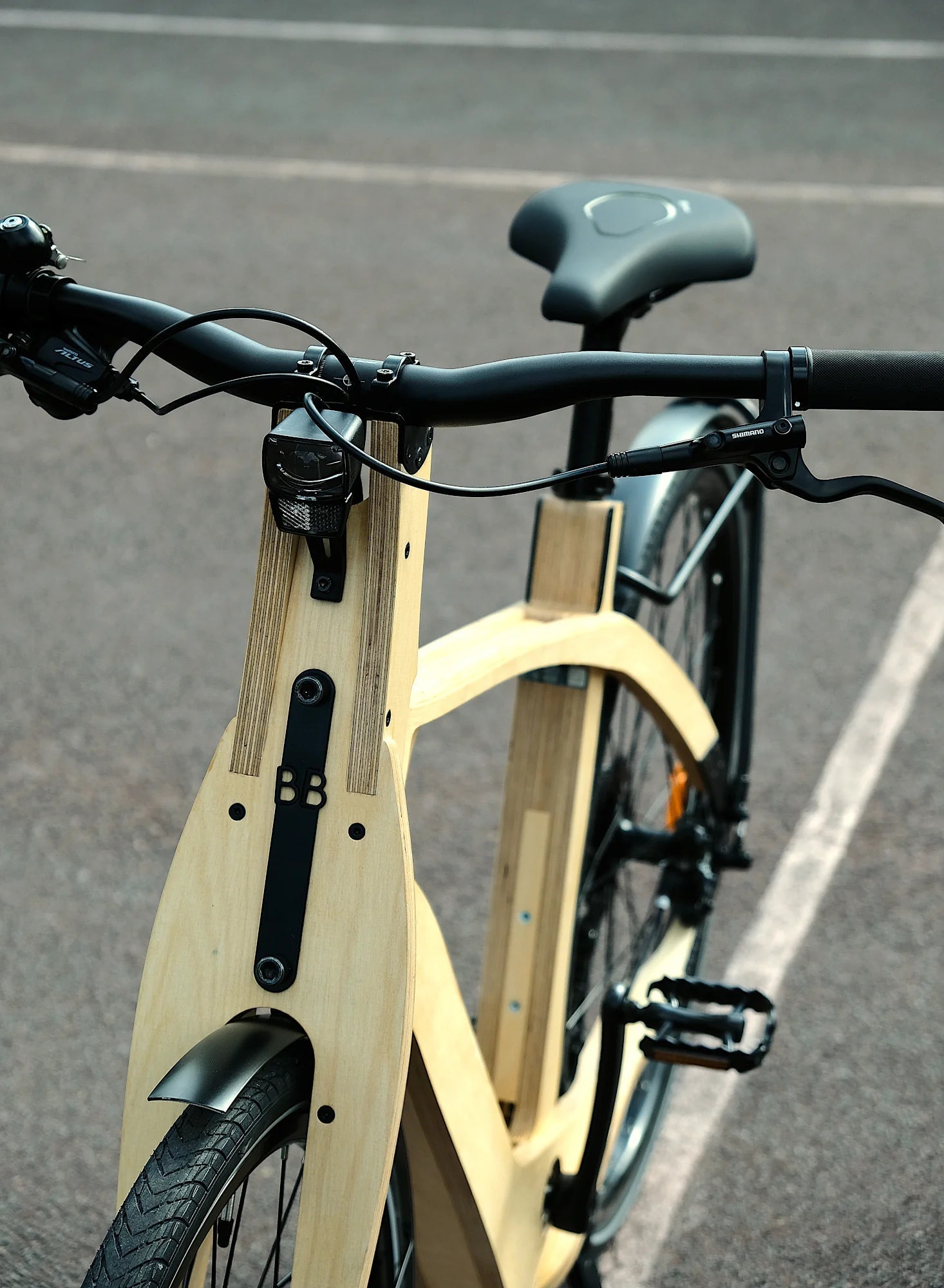  - Vélo en bois - Modèle vélotaf - Lowreka